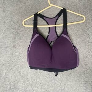Victoria Sports bra incredible lightweight purple high support workout gym 38ddd
